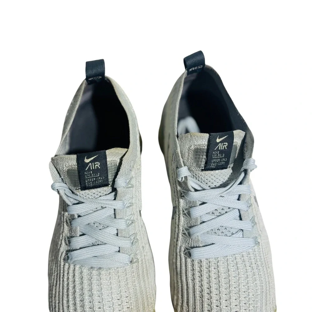 Nike Air VaporMax Flyknit 3 Pure Platinum 2019 AJ6910-100 Women's Sz‎ 7